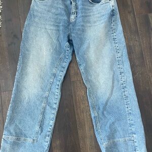 We The Free Light Blue Women's Relaxed Jeans